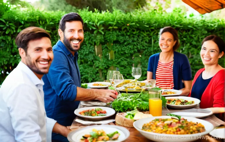 지역 특산물로 만드는 푸짐한 저녁상 - **Close-Up of Hands Preparing a Traditional Spanish Dish:** A close-up, high-definition shot focusin...